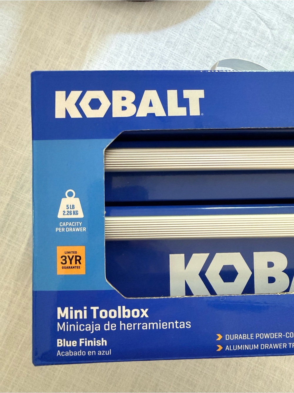 Blue Mini Toolbox - Compact Home Storage - Picture 2 of 2